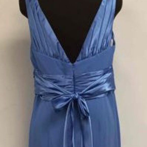 NWT Stunning David's Bridal Women's Blue Dress S12 - Picture 7 of 10